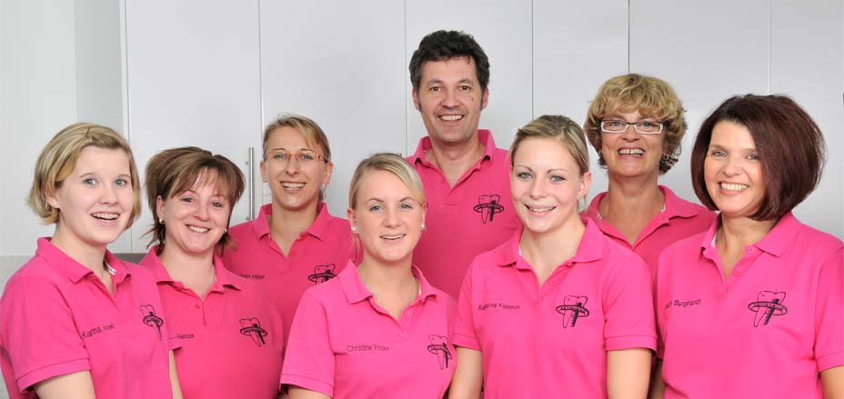 Das Team der Zahnarztpraxis Kettenring